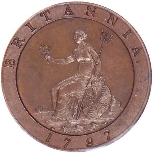 2 Pence - George III Pattern reverse