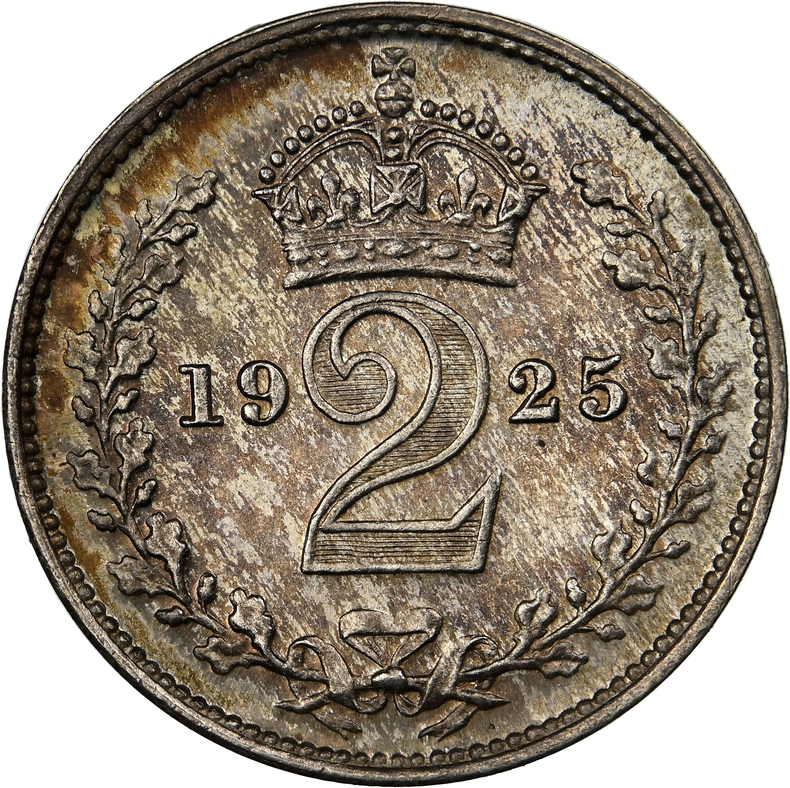 2 Pence - George V 2nd Maundy issue reverse