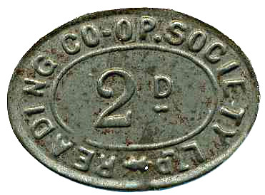 2 Pence - Reading CSL obverse