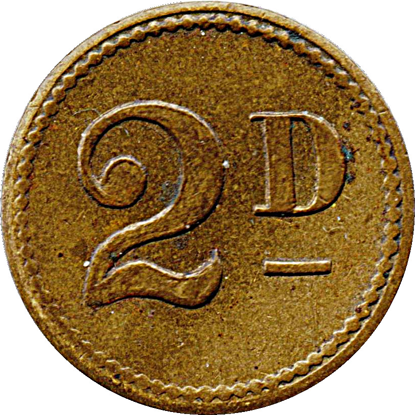 2 Pence - The Allwin reverse