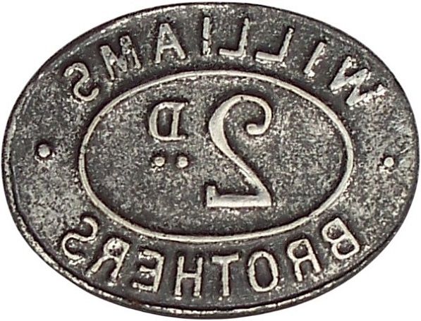 2 Pence - Williams Brothers Direct Supply Stores reverse