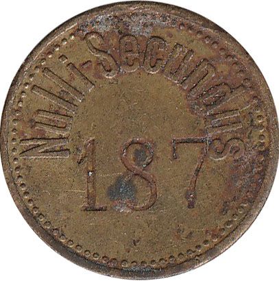 2 Penny - Nulli Secundus obverse