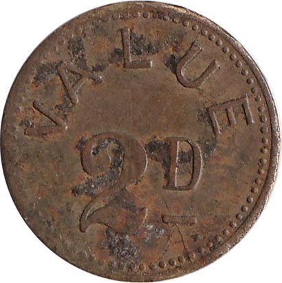 2 Penny - Nulli Secundus reverse