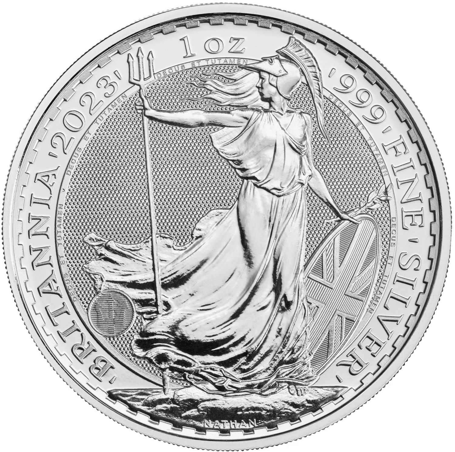 2 Pounds - Charles III 1 oz Fine Silver reverse