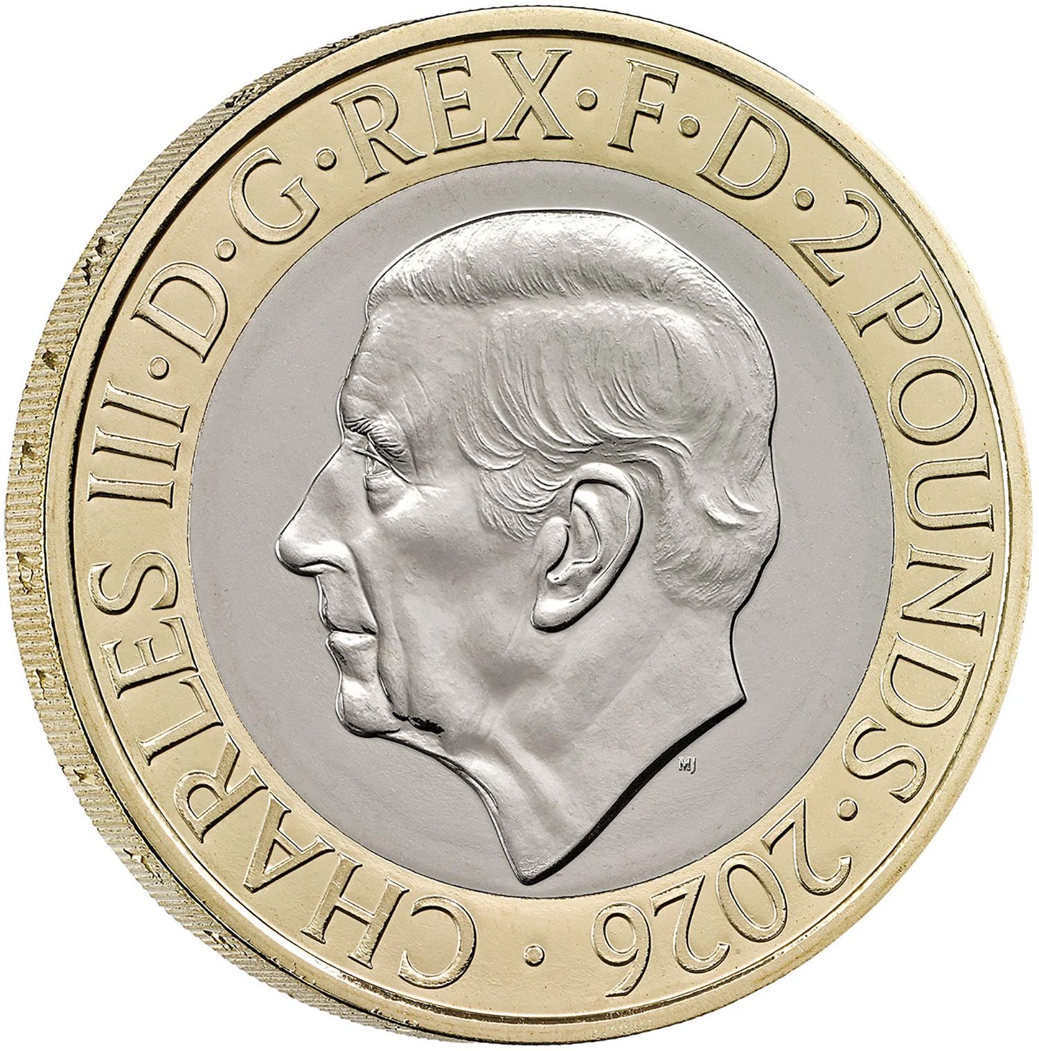 2 Pounds - Charles III 200 years of Zoological Society of London obverse