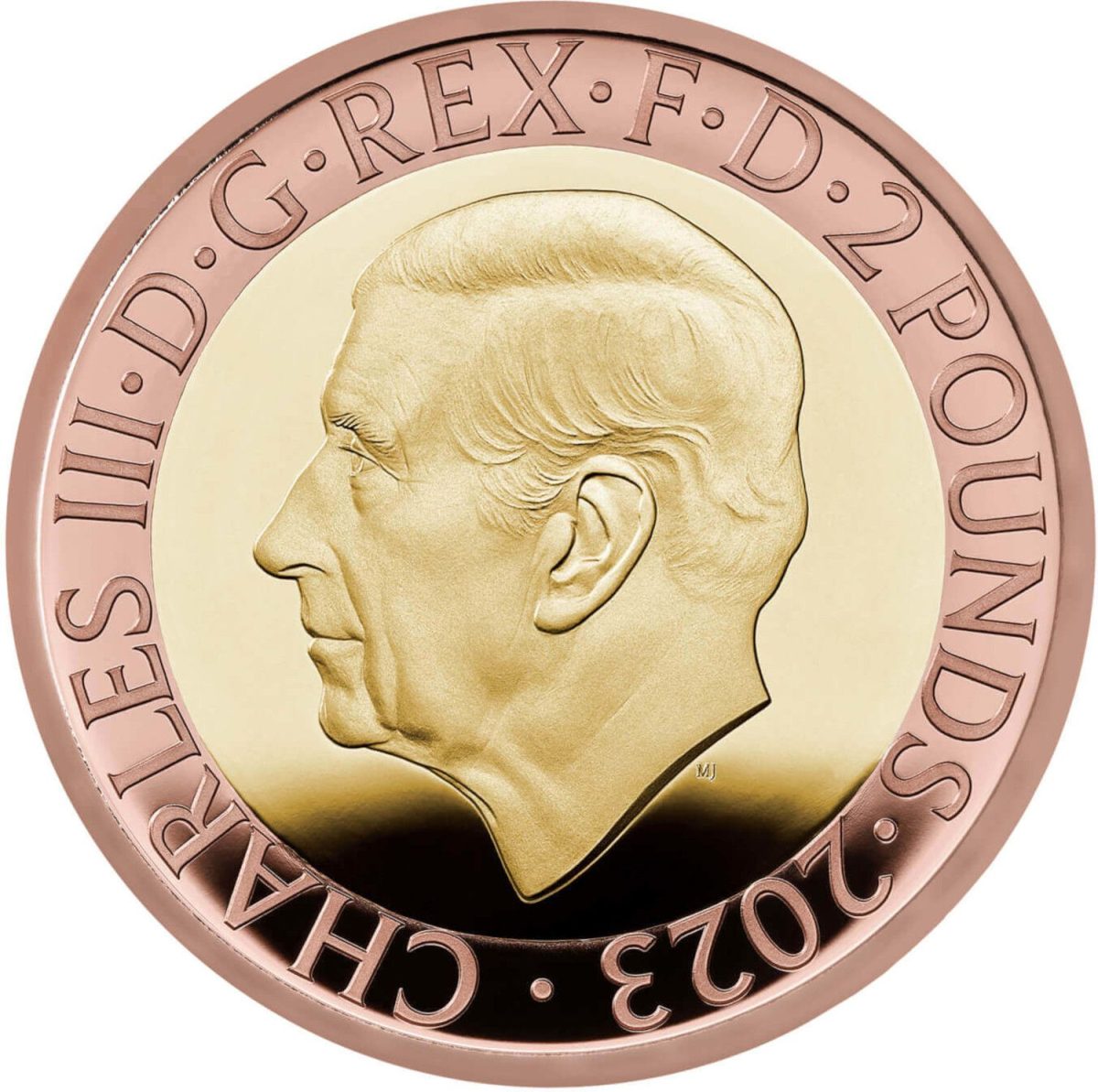 2 Pounds - Charles III Ada Lovelace; Gold Proof obverse