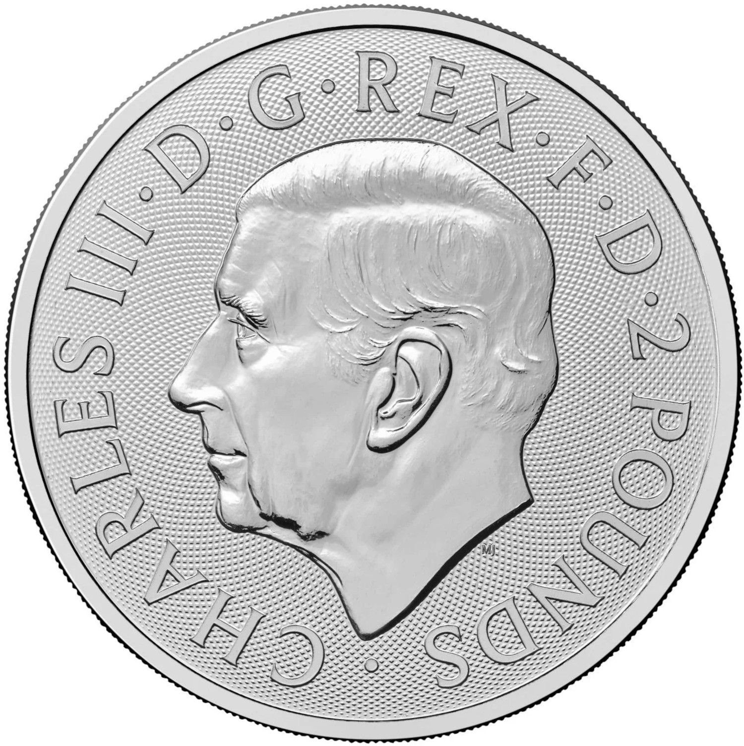 2 Pounds - Charles III Count Dracula; 1oz Fine Silver obverse