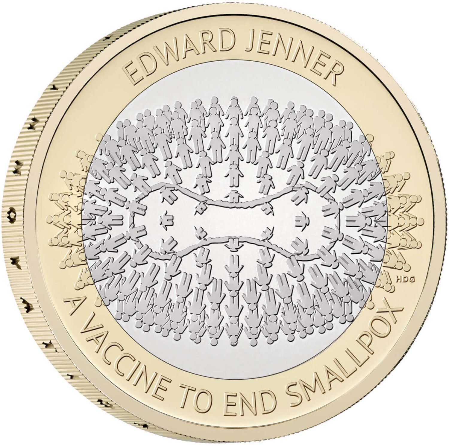 2 Pounds - Charles III Edward Jenner reverse