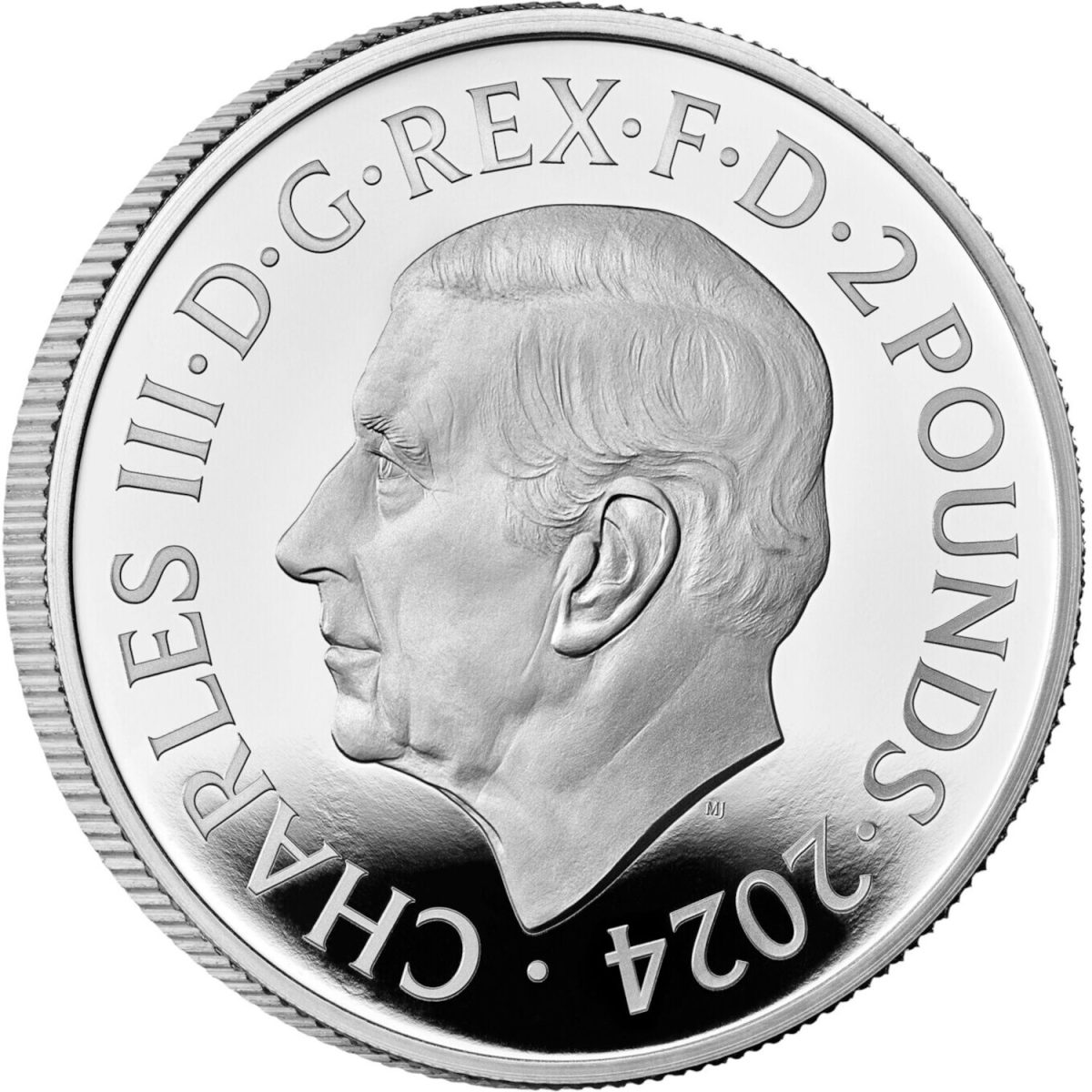 2 Pounds - Charles III Han Solo and Chewbacca; Silver Proof obverse