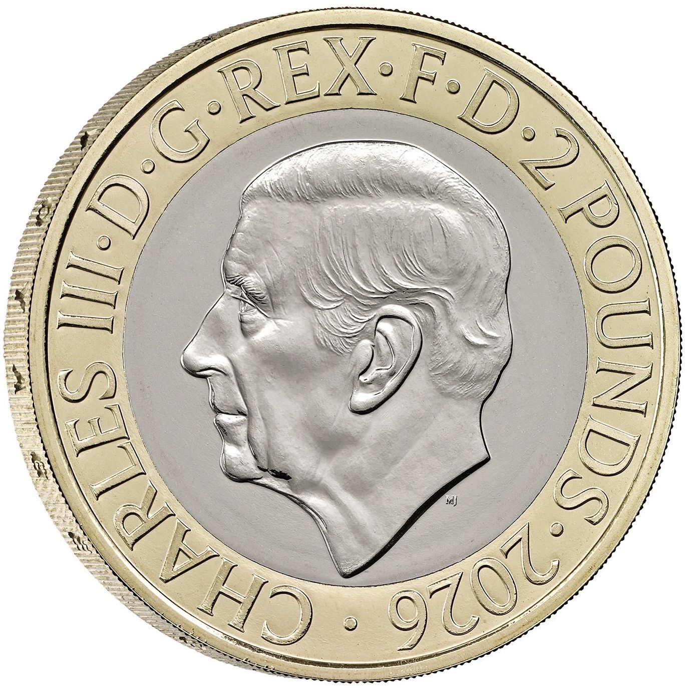 2 Pounds - Charles III HMS Beagle obverse