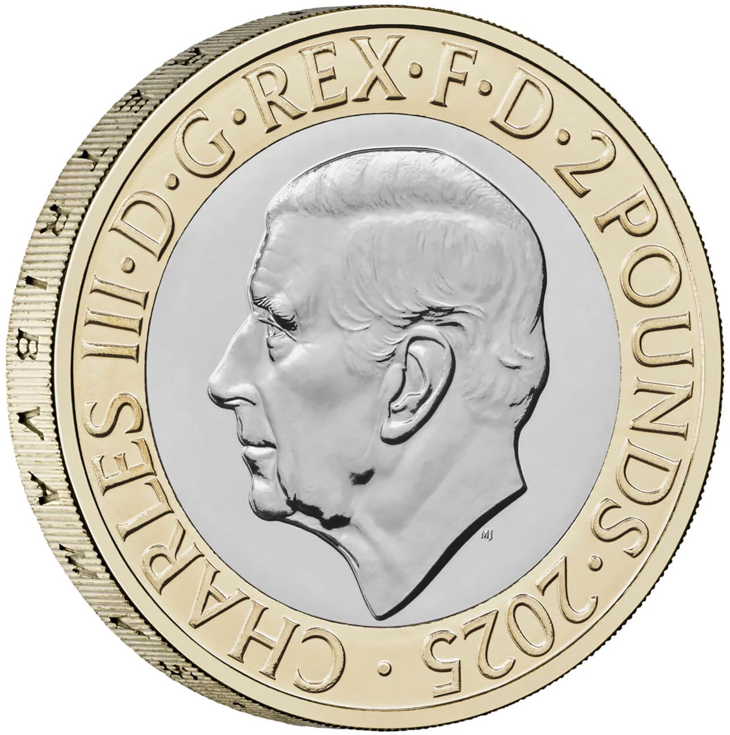 2 Pounds - Charles III HMS Belfast obverse