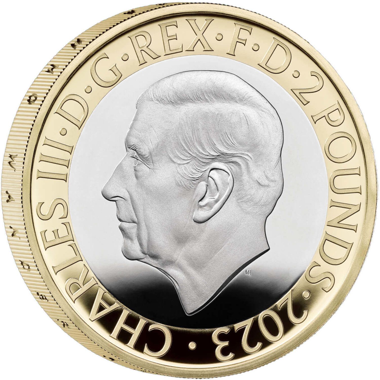 2 Pounds - Charles III JRR Tolkien obverse