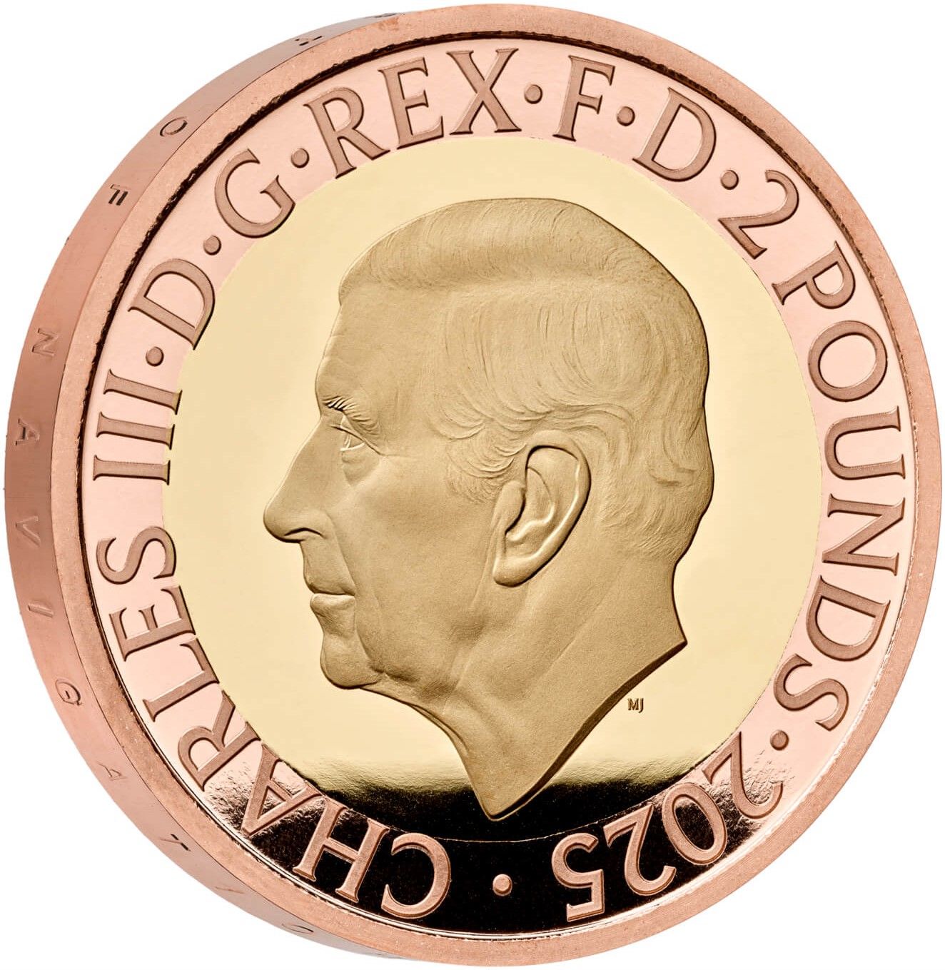 2 Pounds - Charles III Royal Observatory, Greenwich; Gold Proof obverse