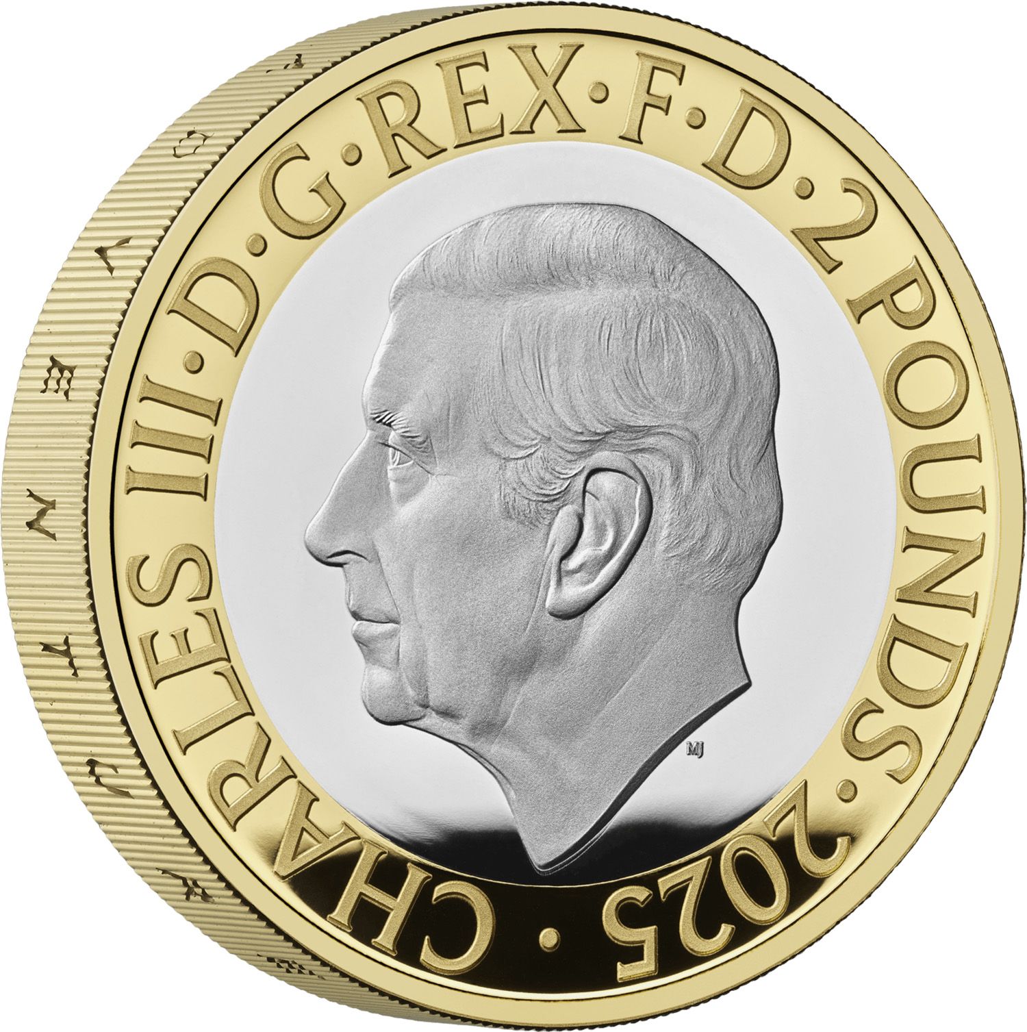 2 Pounds - Charles III RRS Discovery; Silver Piedfort obverse