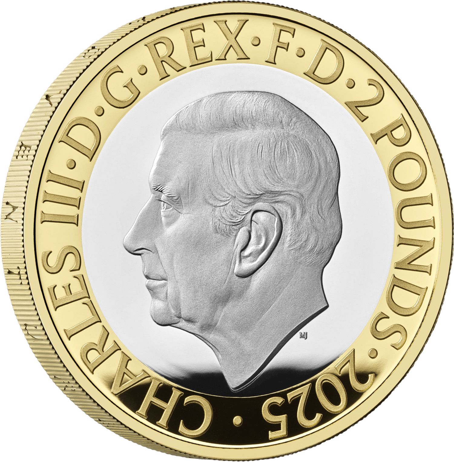 2 Pounds - Charles III RRS Discovery; Silver Proof obverse