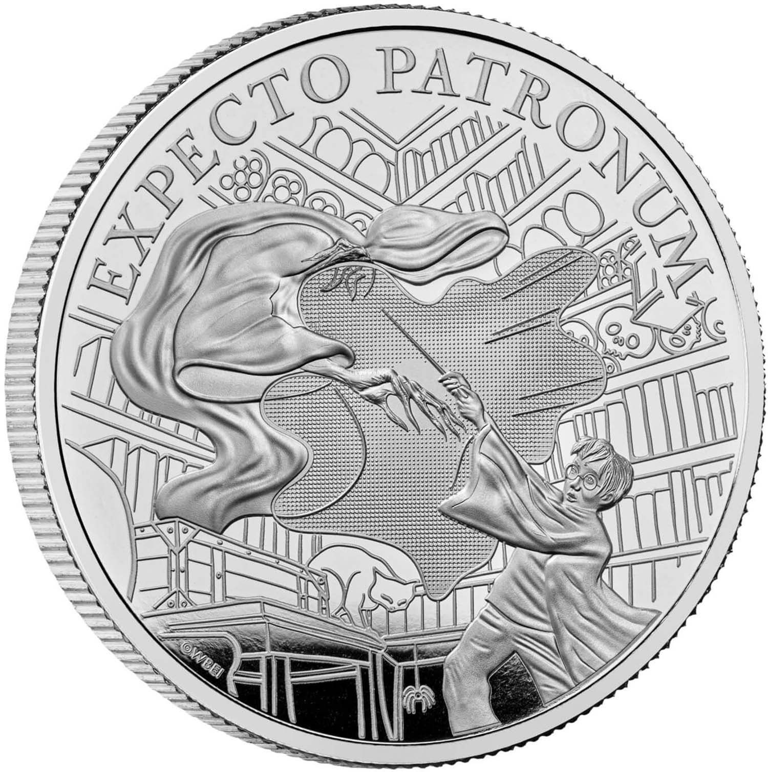 2 Pounds - Charles III The Patronus; Silver Proof reverse