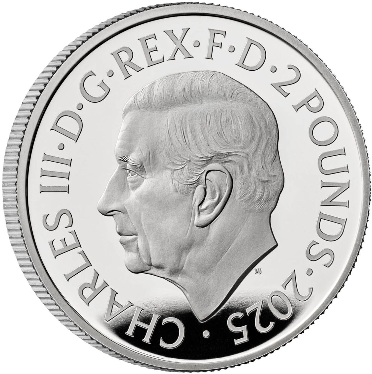 2 Pounds - Charles III Year of the Snake; Silver Proof obverse