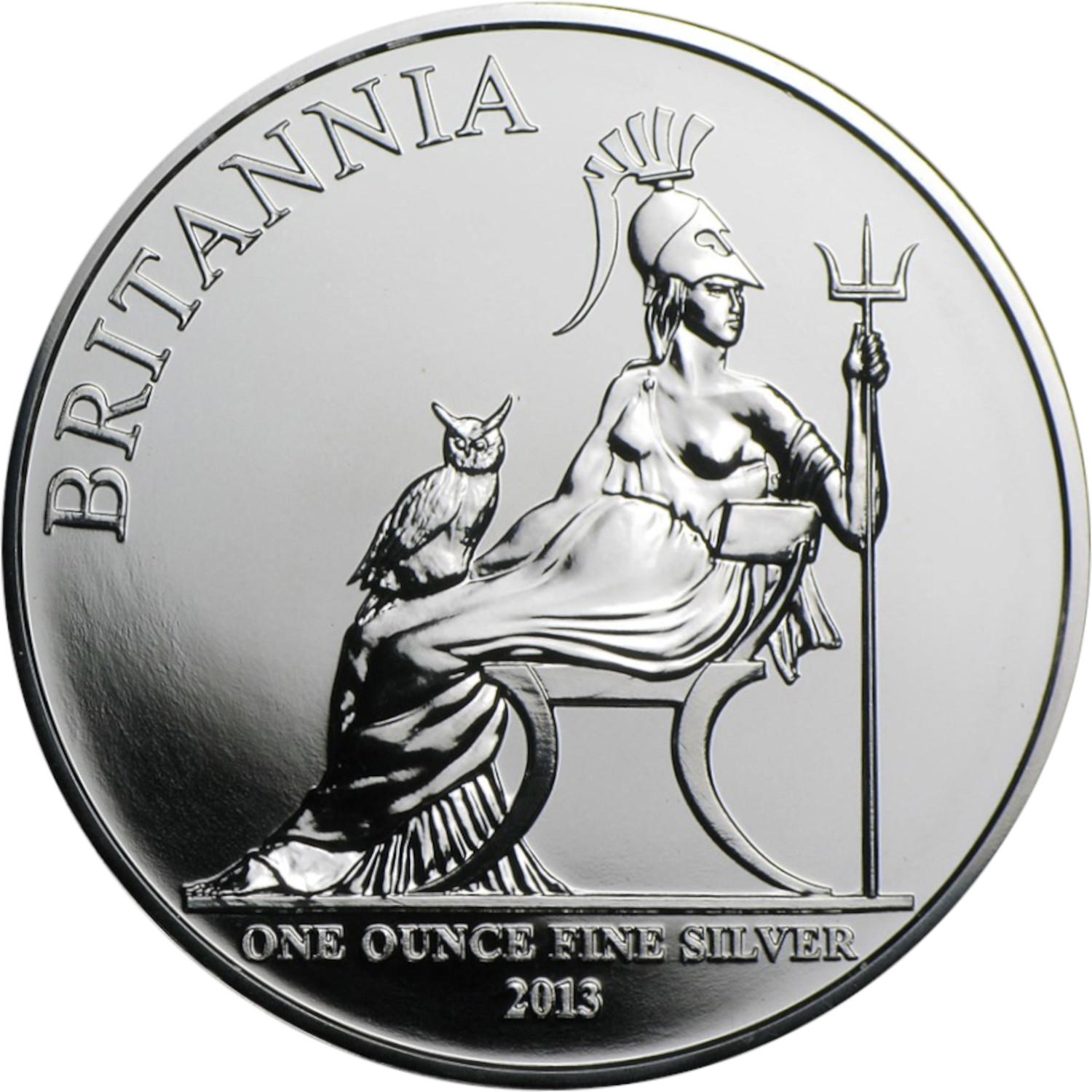 2 Pounds - Elizabeth II 4th portrait; 1 oz Fine Silver