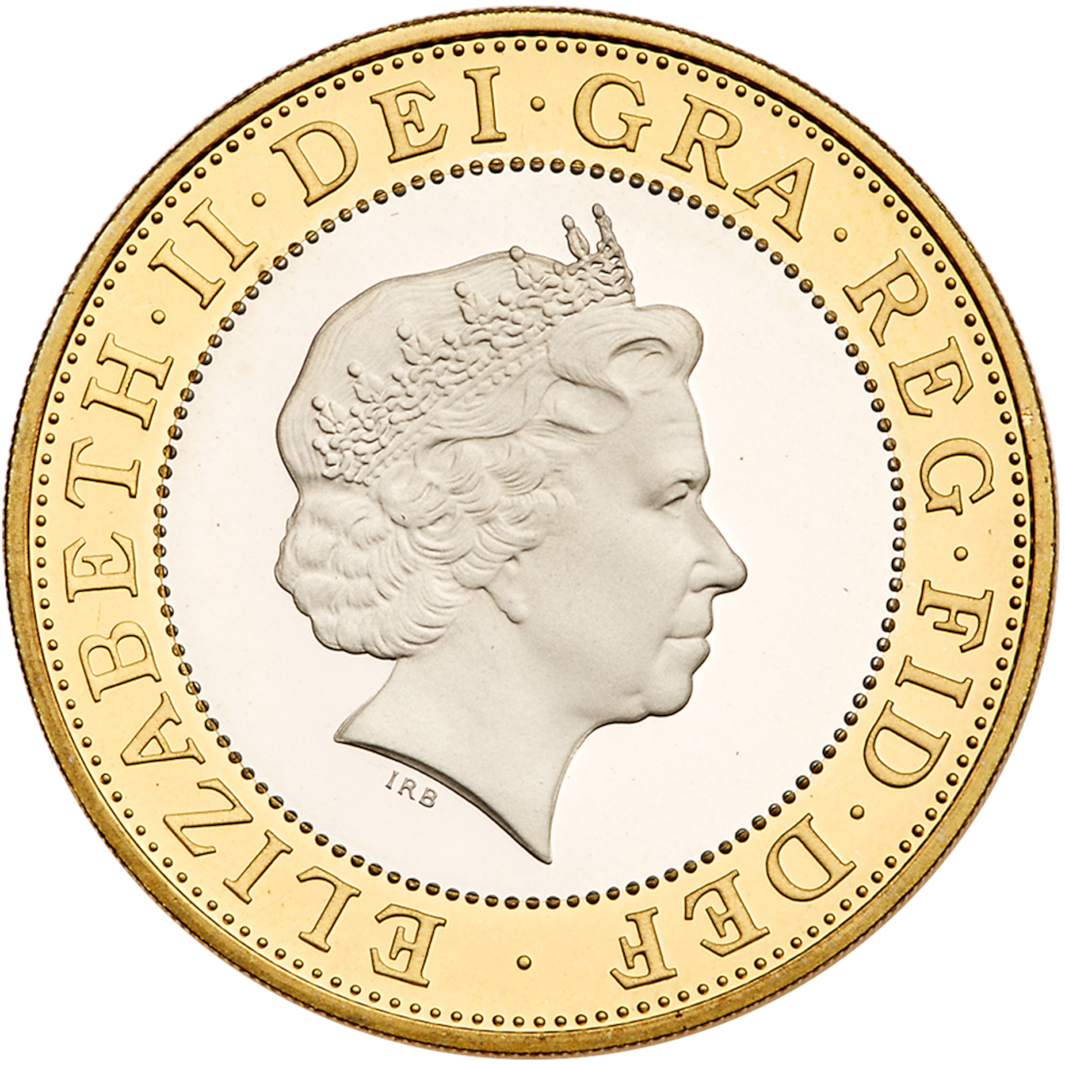 2 Pounds - Elizabeth II 4th portrait; Trinity House obverse