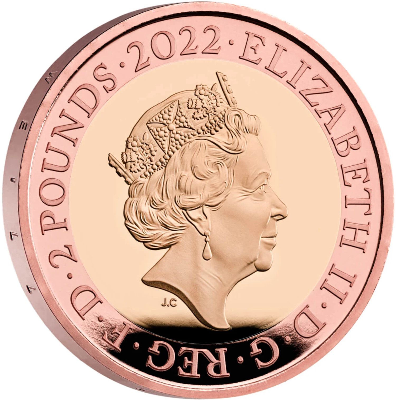 2 Pounds - Elizabeth II Dame Vera Lynn; Gold Proof obverse