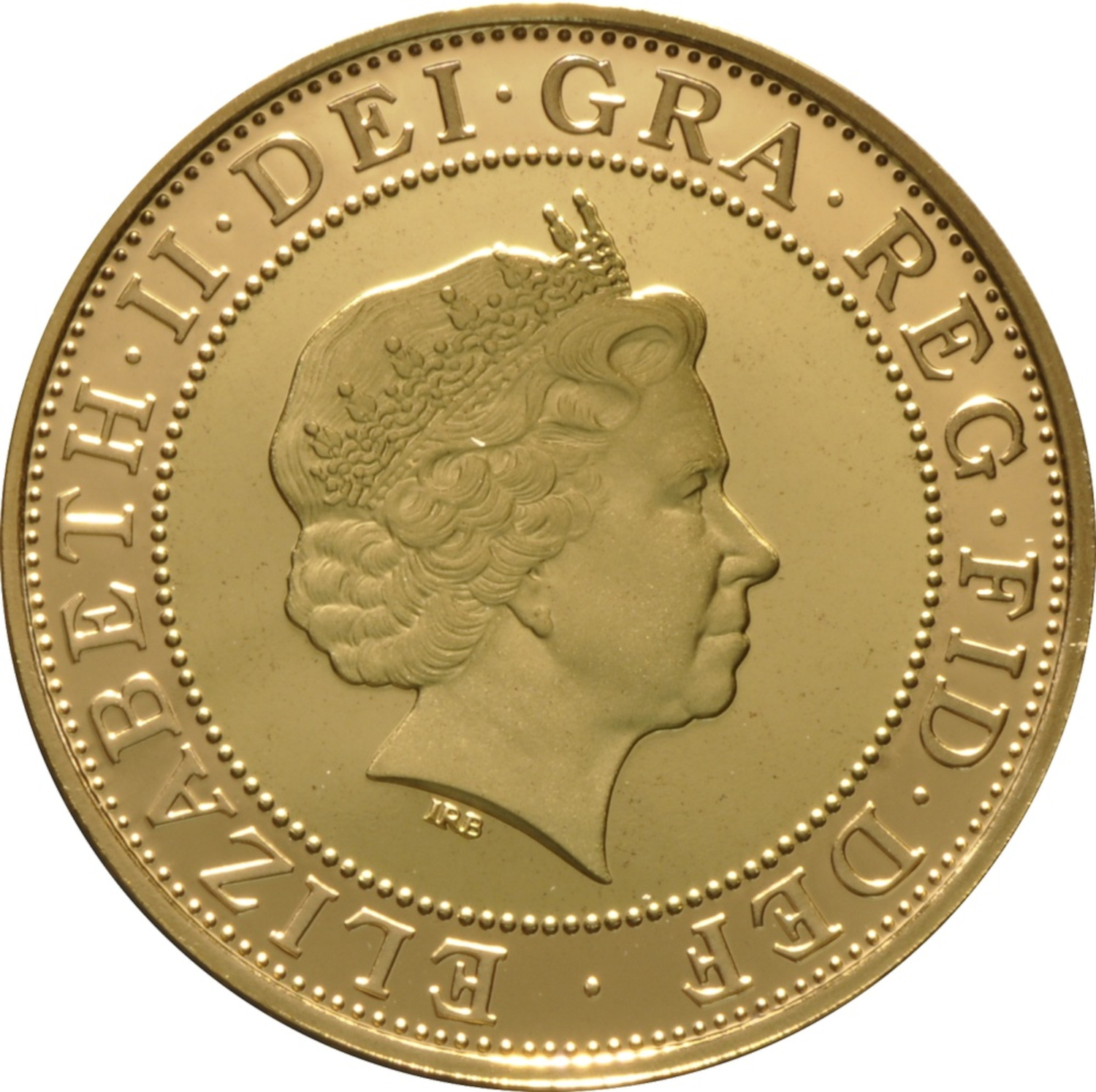 2 Pounds - Elizabeth II Gunpowder Plot; Gold Proof obverse