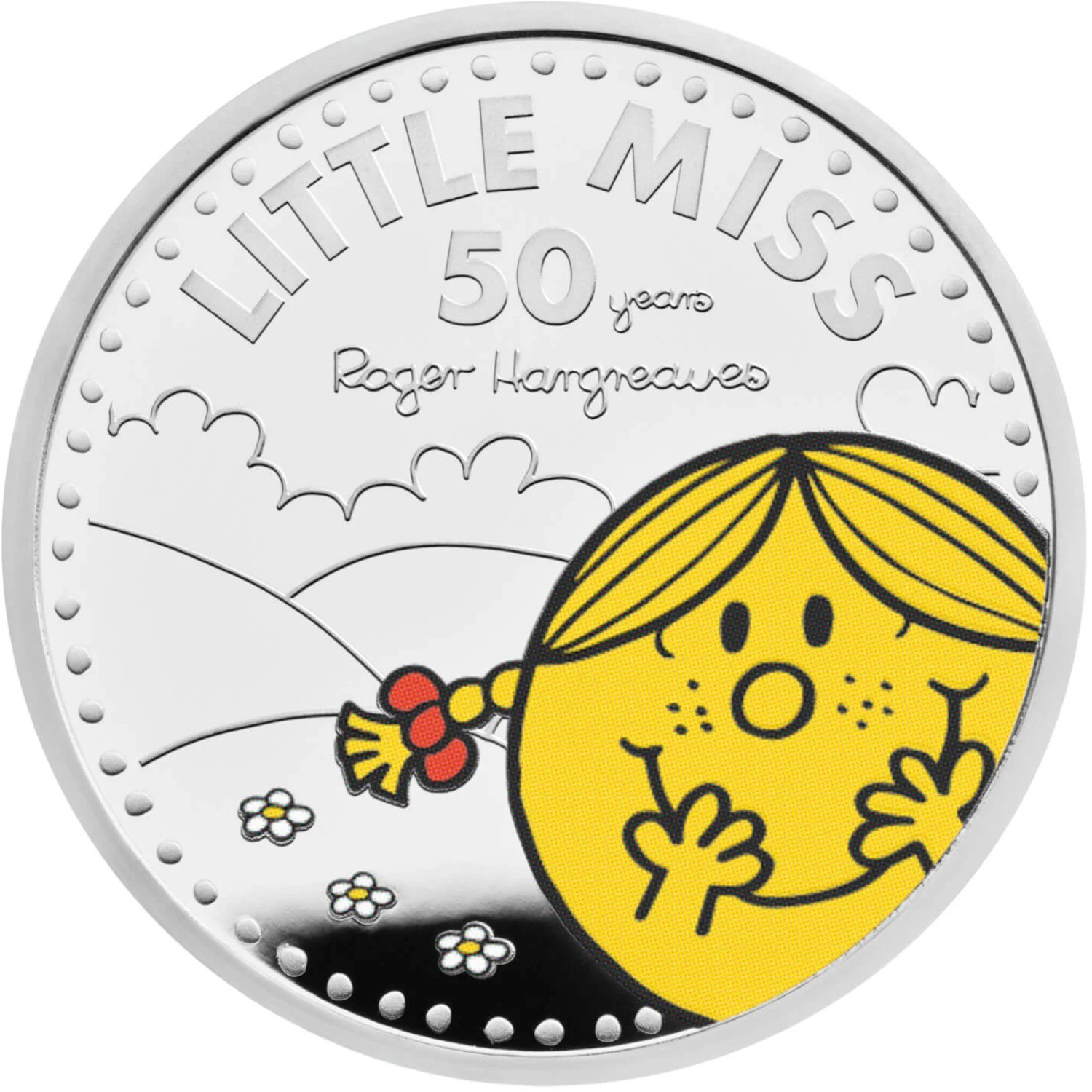 2 Pounds - Elizabeth II Little Miss Sunshine; Silver Proof reverse