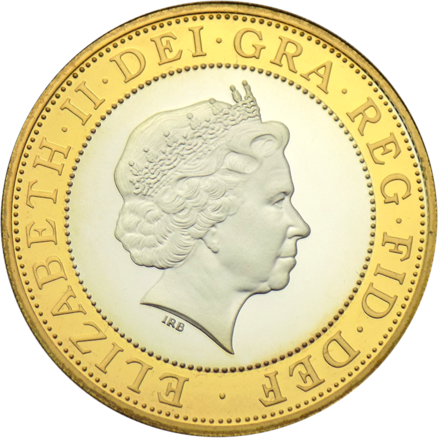 2 Pounds - Elizabeth II Technology; Silver Piedfort obverse