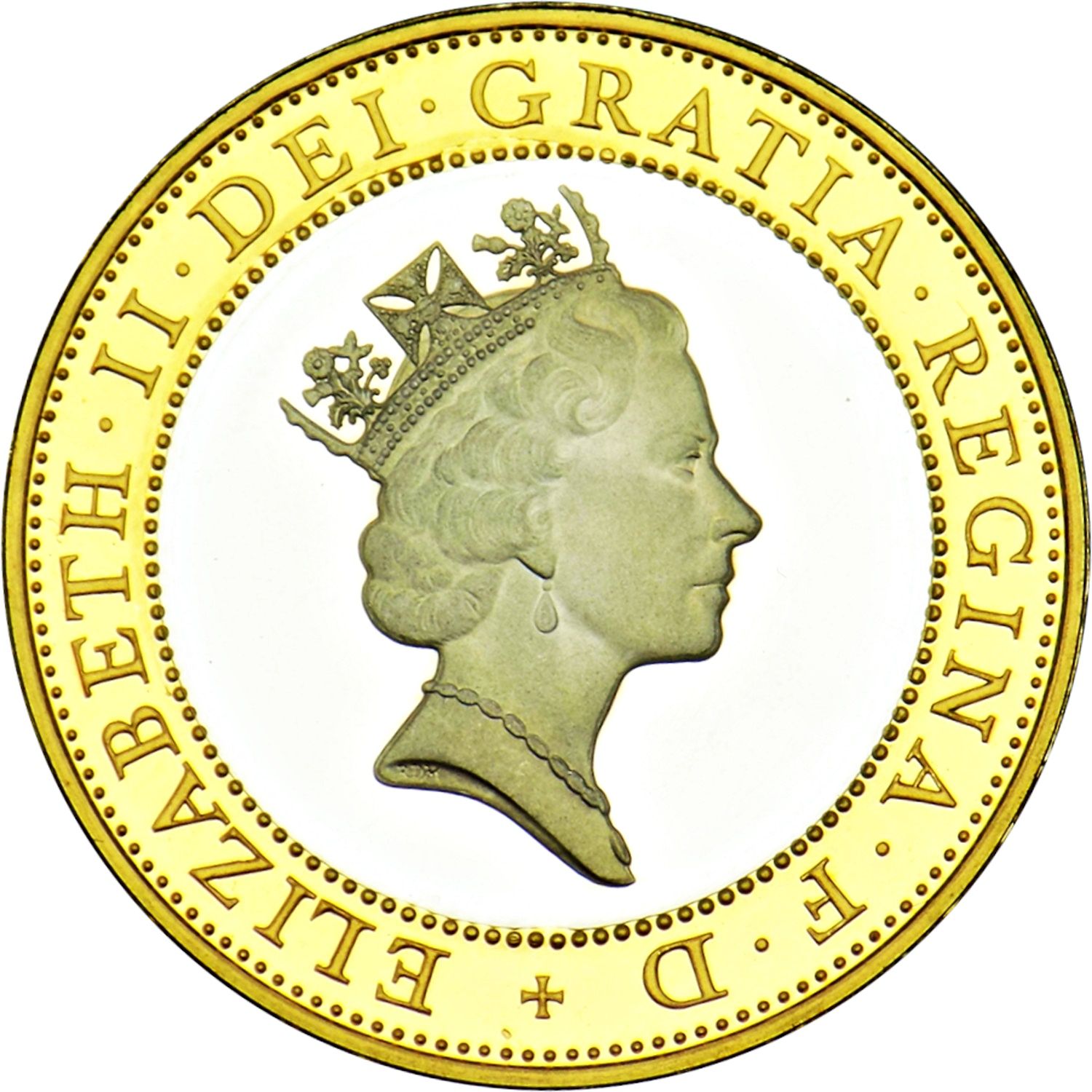 2 Pounds - Elizabeth II Technology; Silver Proof obverse