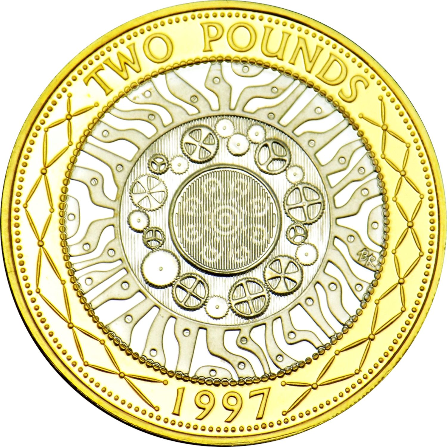 2 Pounds - Elizabeth II Technology; Silver Proof