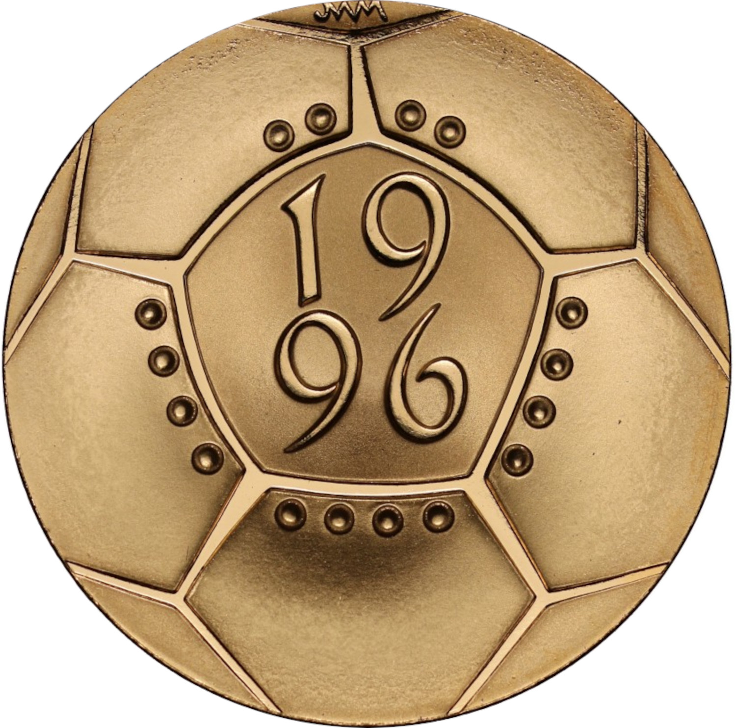 2 Pounds - Elizabeth II UEFA Euro 1996; Gold Proof