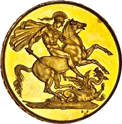 2 Pounds - George III Pattern reverse