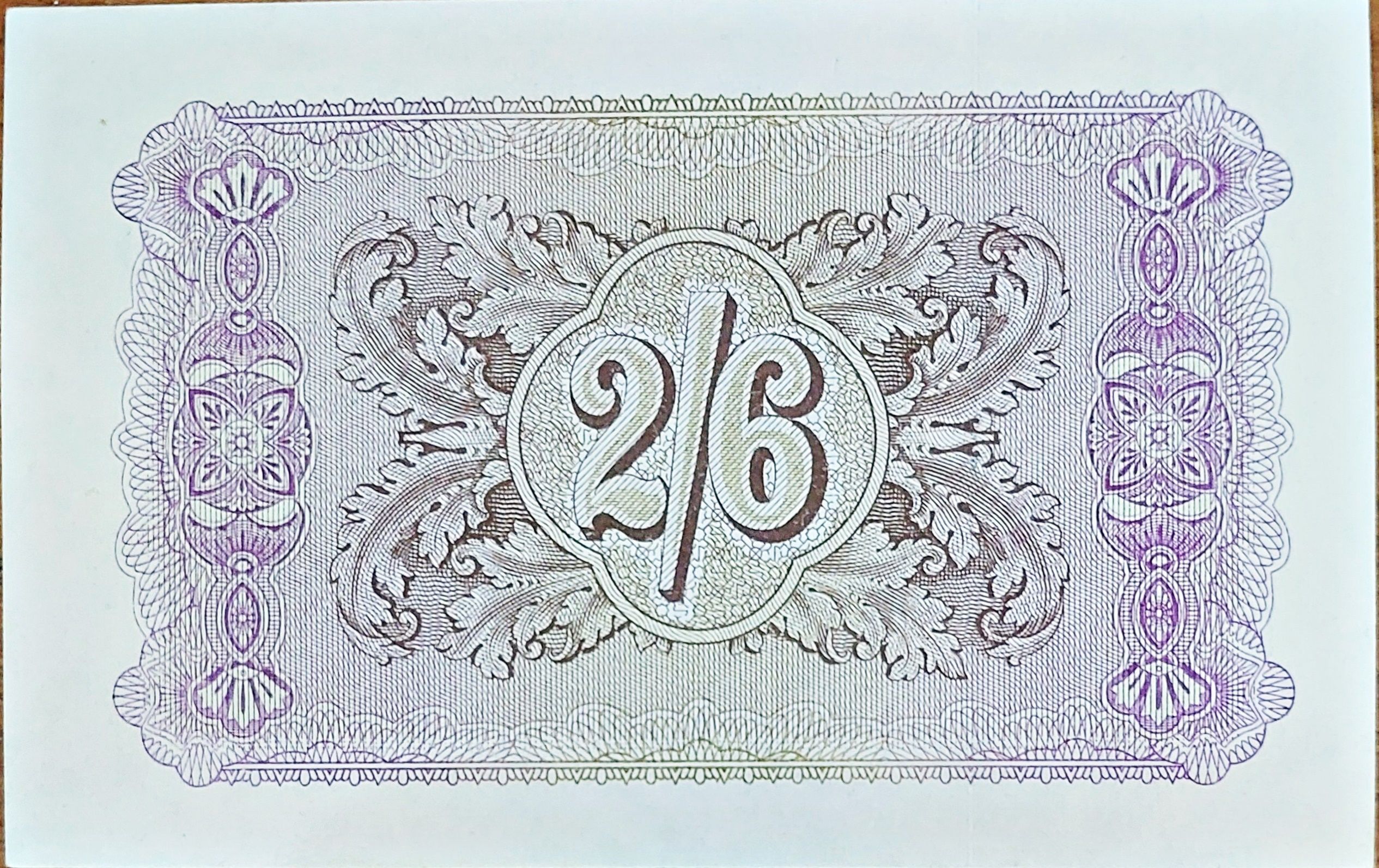 2 Shillings 6 Pence - British Military Authority reverse