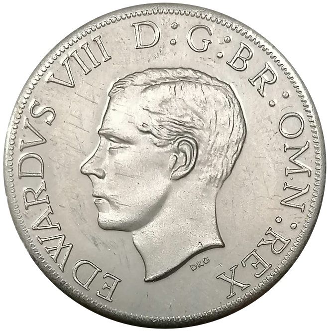 2 Shillings - Edward VIII Pattern obverse