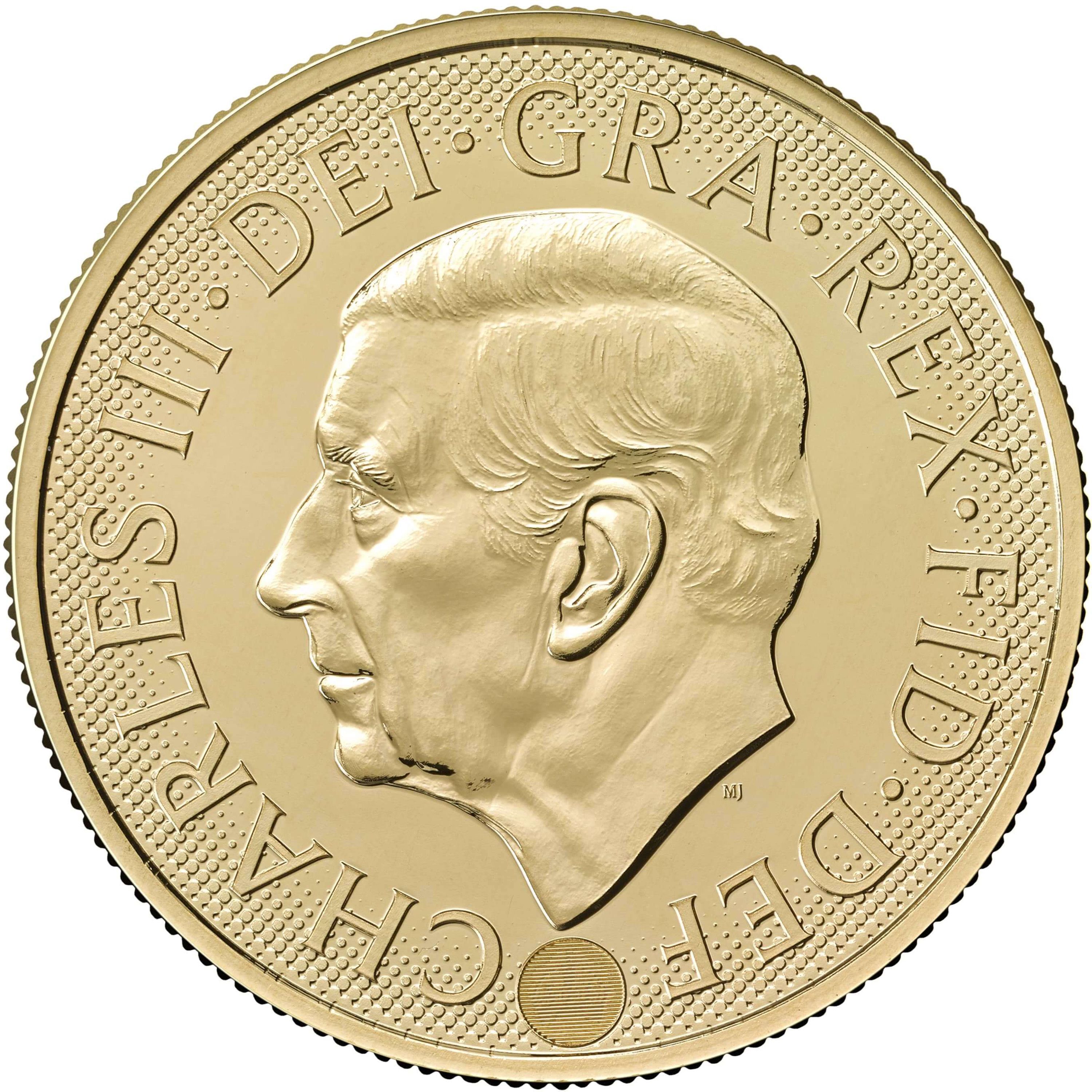 2 Sovereigns - Charles III Bullion obverse