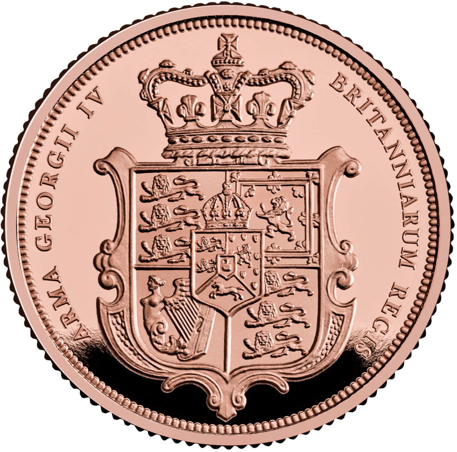 2 Sovereigns - Charles III Hanoverian Royal Arms