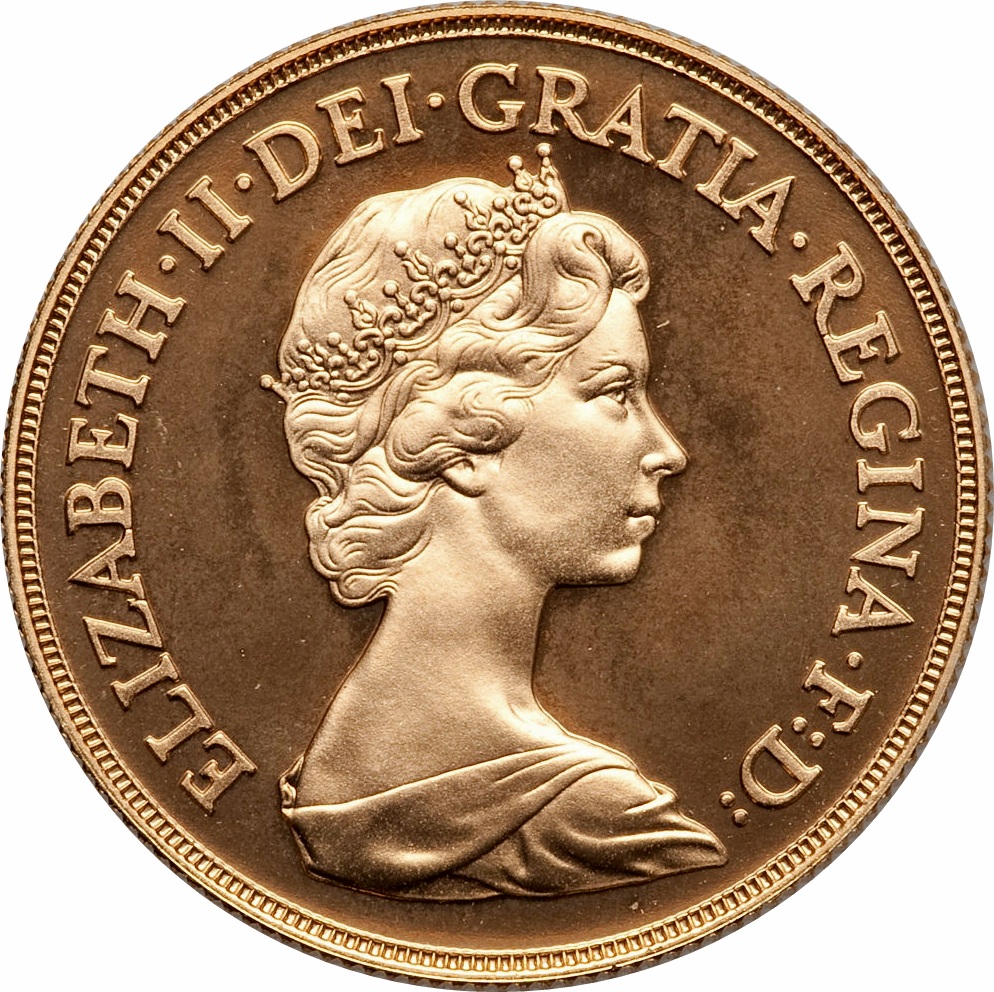 2 Sovereigns - Elizabeth II 2nd portrait obverse