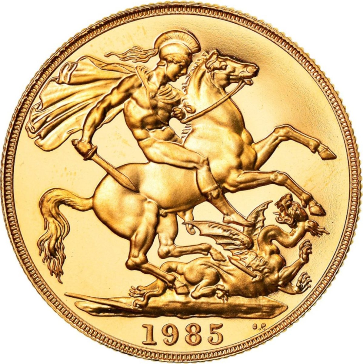 2 Sovereigns - Elizabeth II 3rd portrait