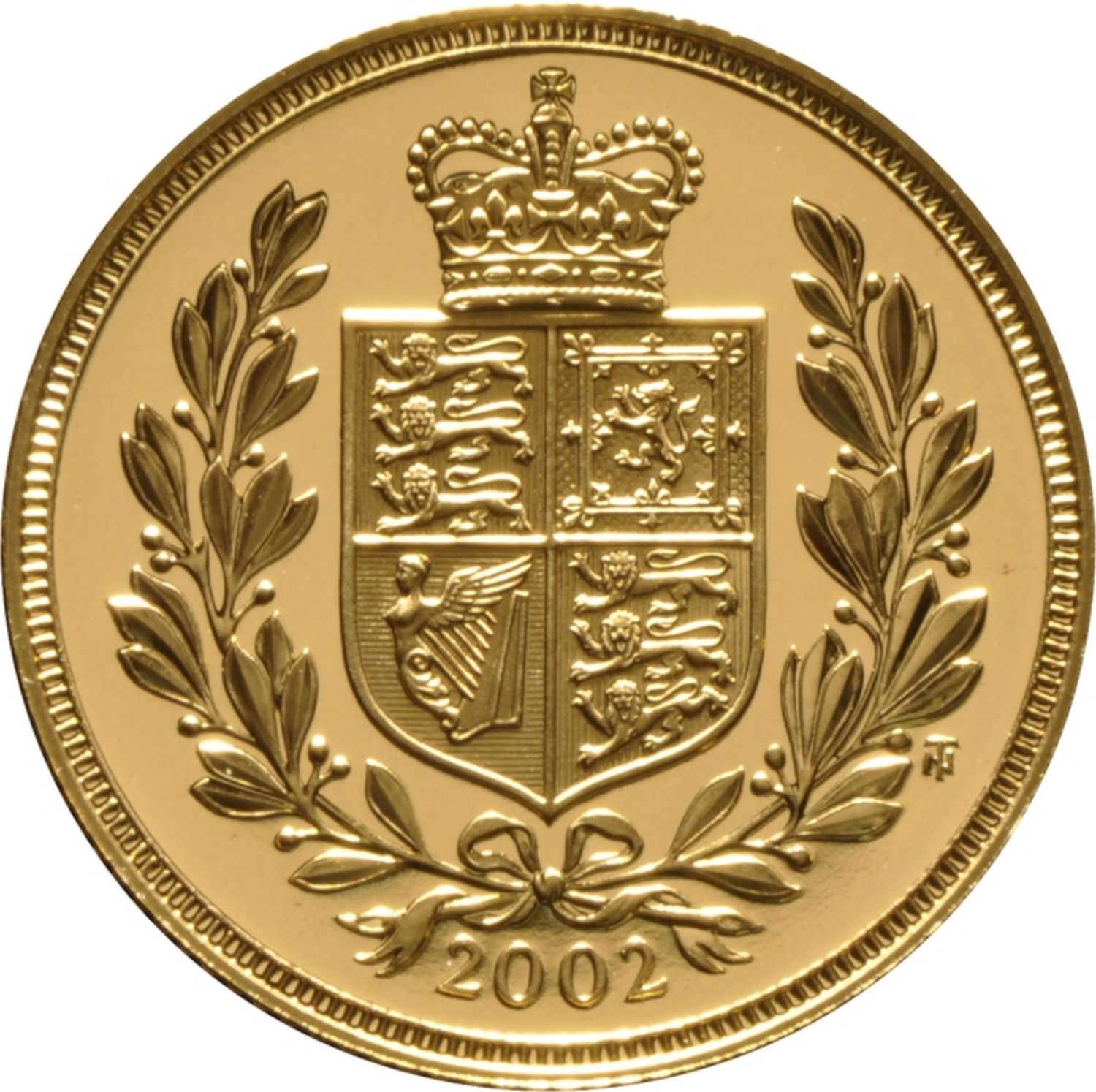 2 Sovereigns - Elizabeth II 4th portrait; Golden Jubilee