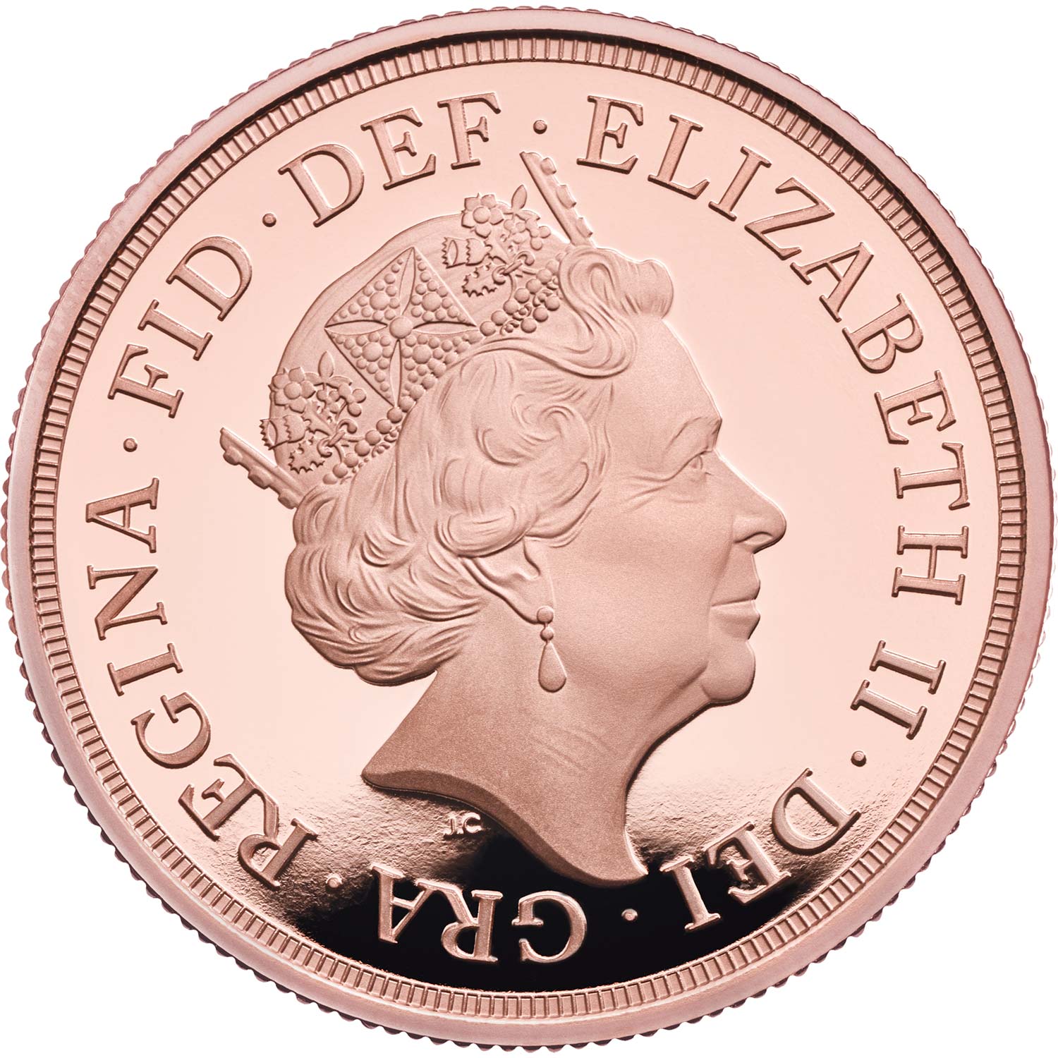 2 Sovereigns - Elizabeth II 5th portrait; George III Bicentenary obverse