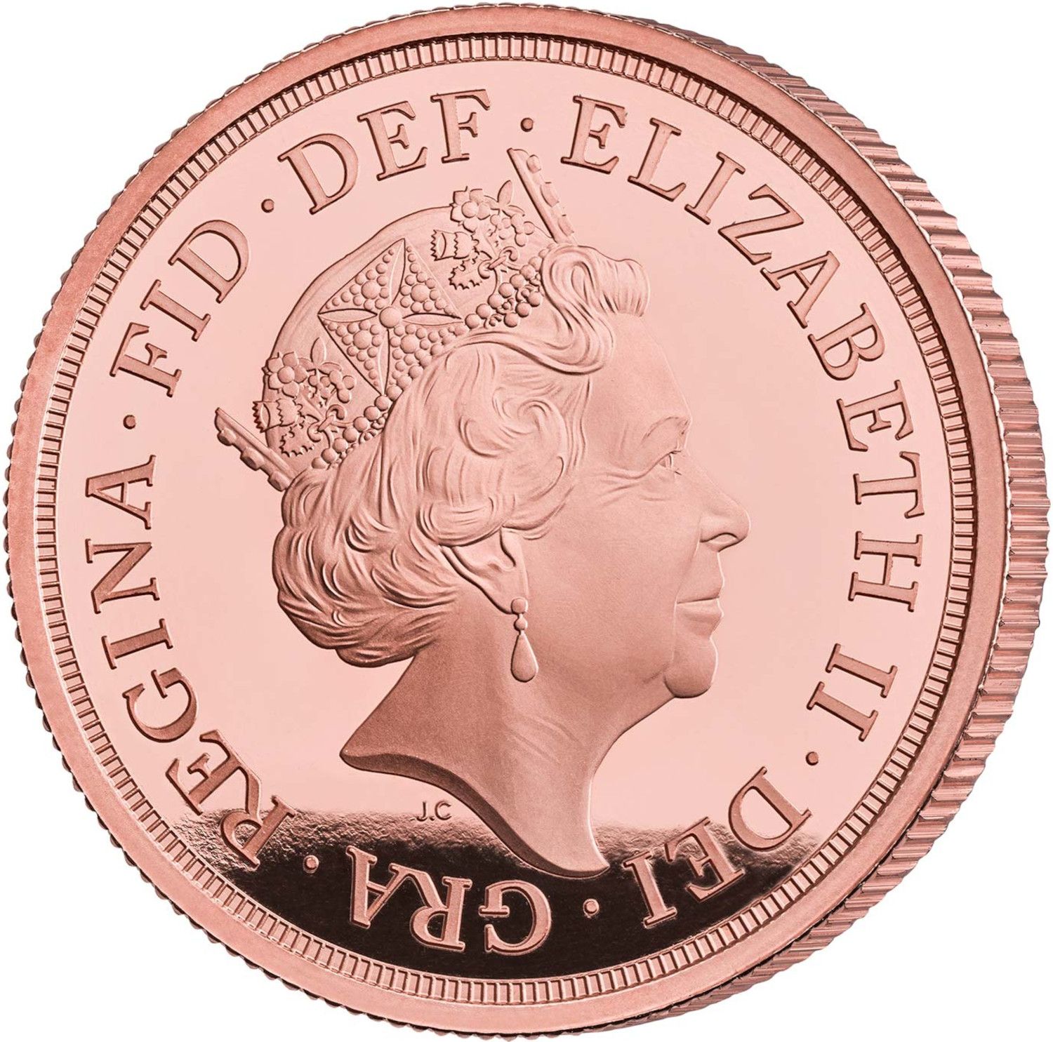 2 Sovereigns - Elizabeth II 5th portrait; Queen's 95th Birthday obverse