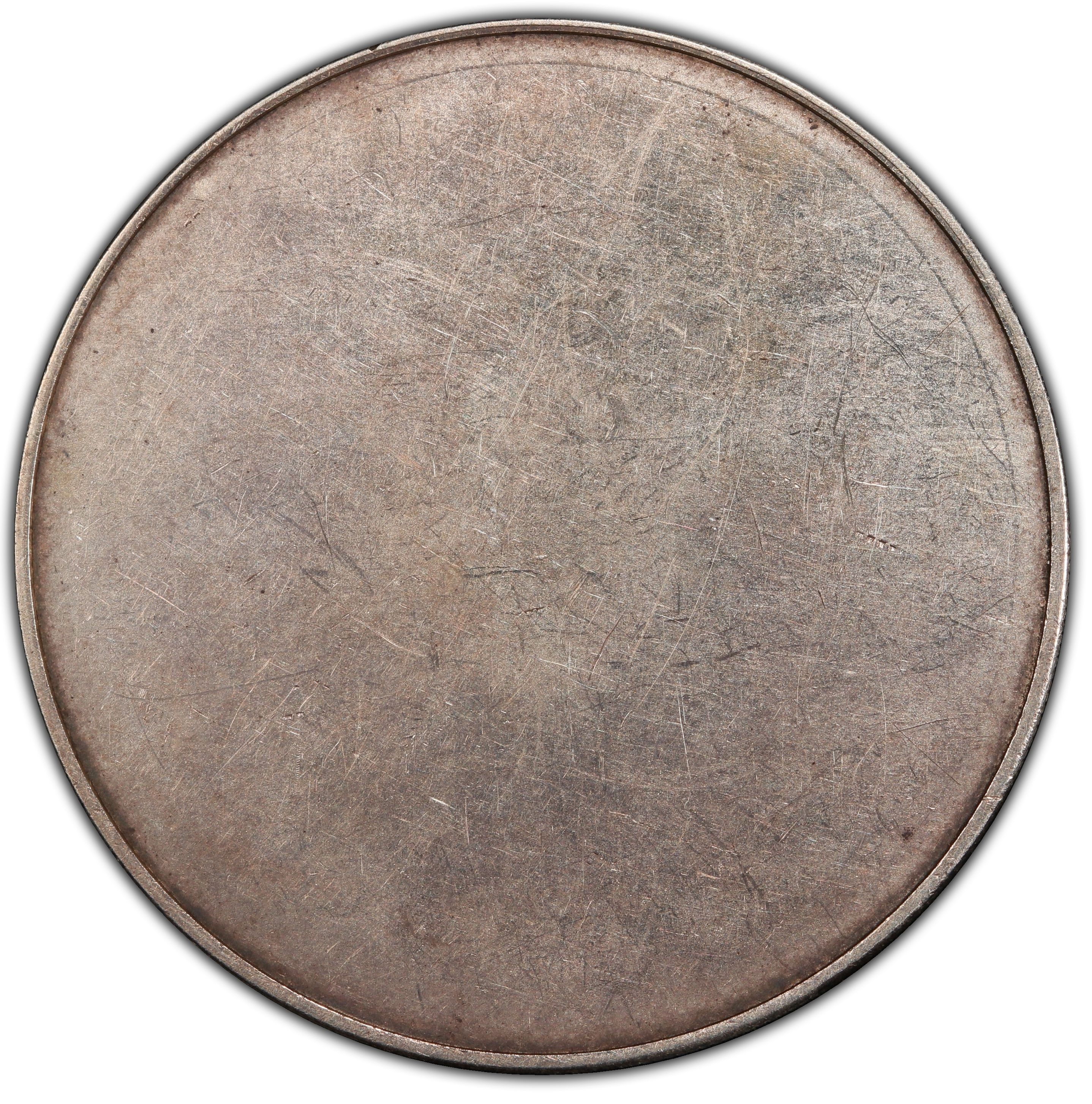 20 Decimal Pence Uniface Pattern reverse