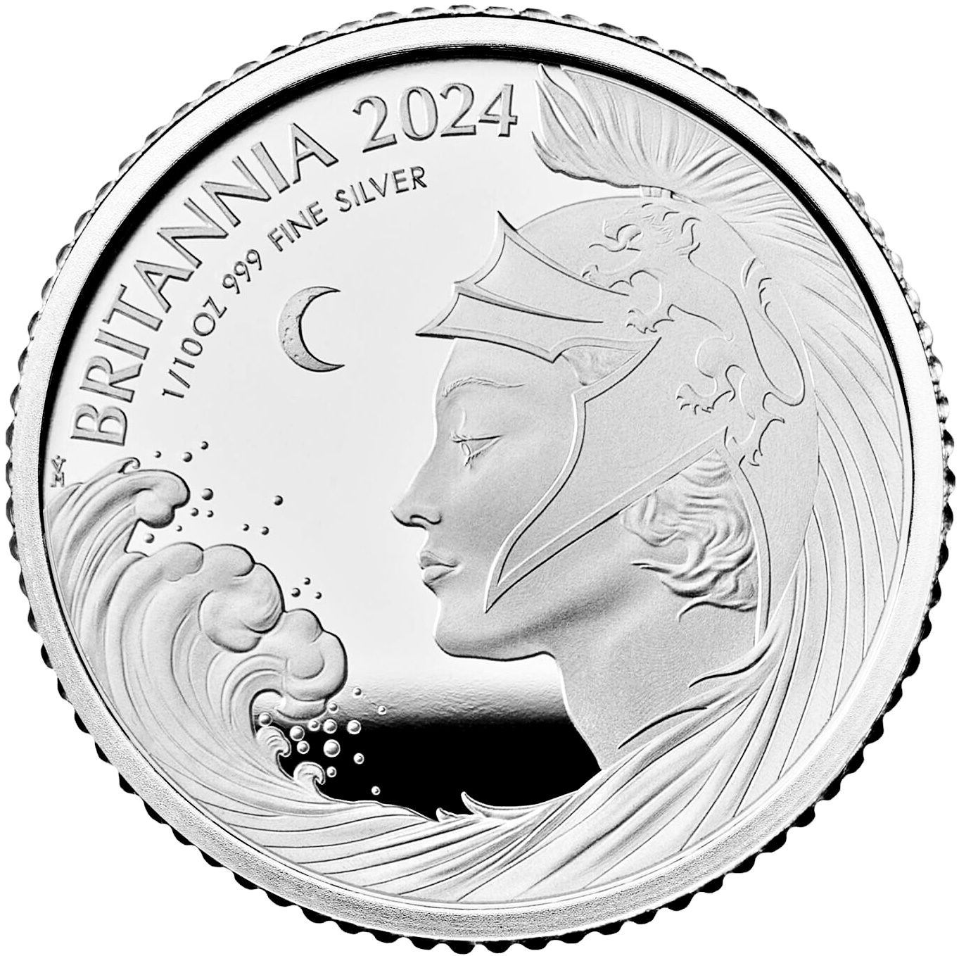 20 Pence - Charles III 1/10 oz Fine Silver reverse