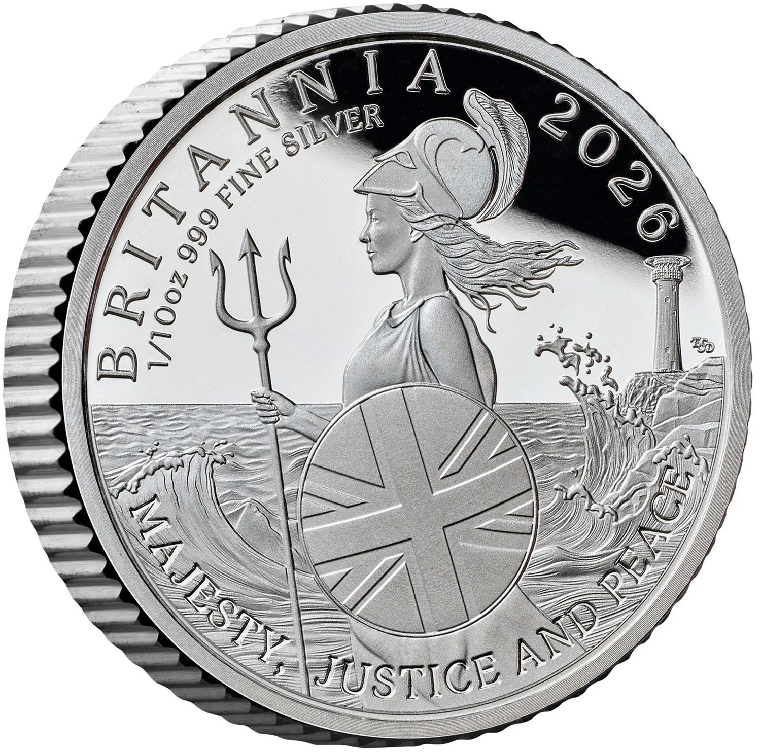 20 Pence - Charles III 1/10 oz Fine Silver reverse