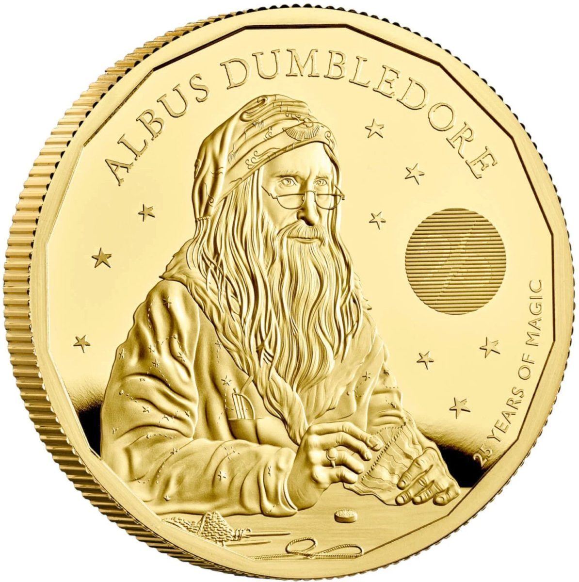 200 Pounds - Charles III Albus Dumbledore; Gold Proof