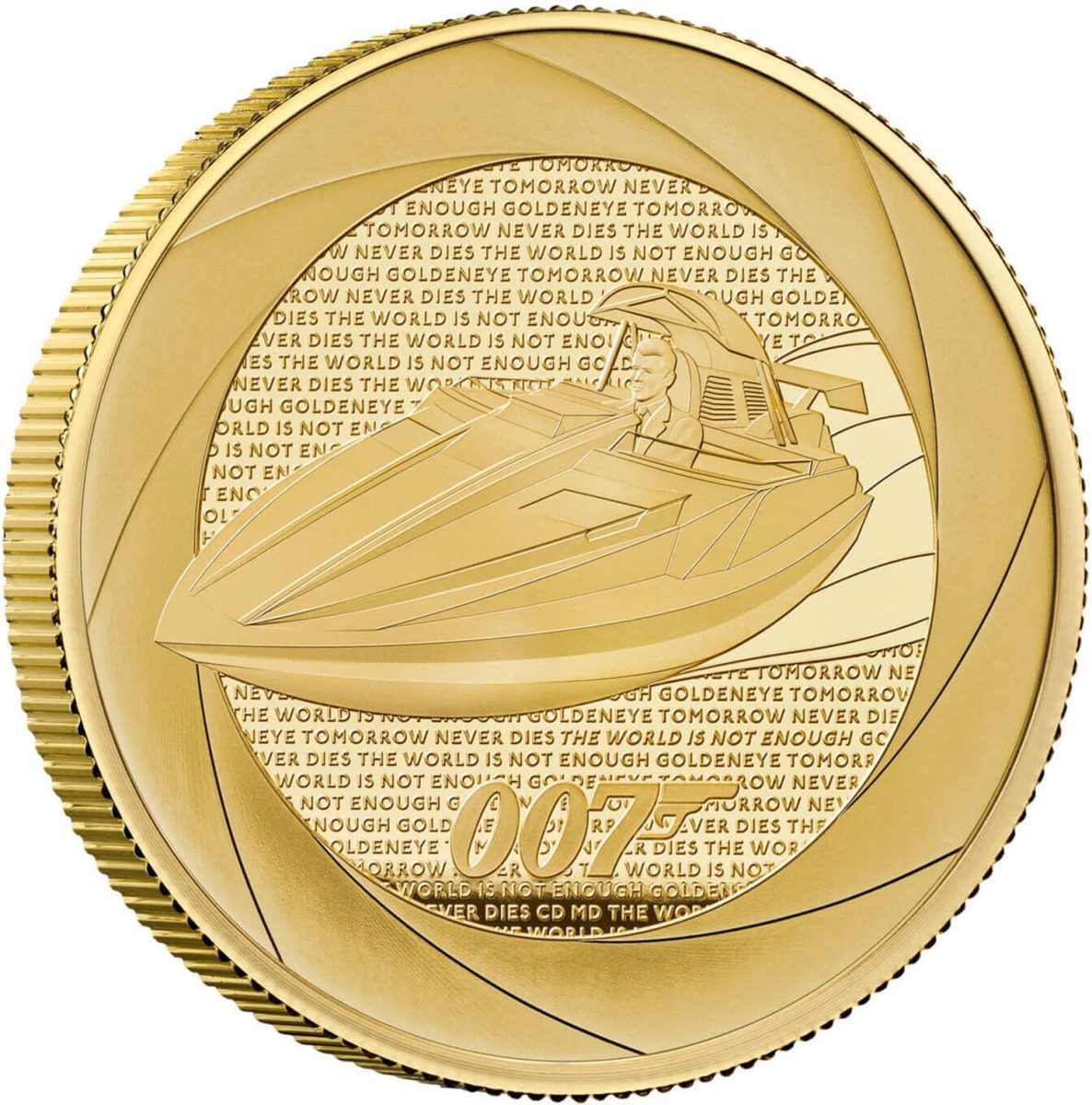 200 Pounds - Charles III Bond Films of the 1990s; Gold Proof