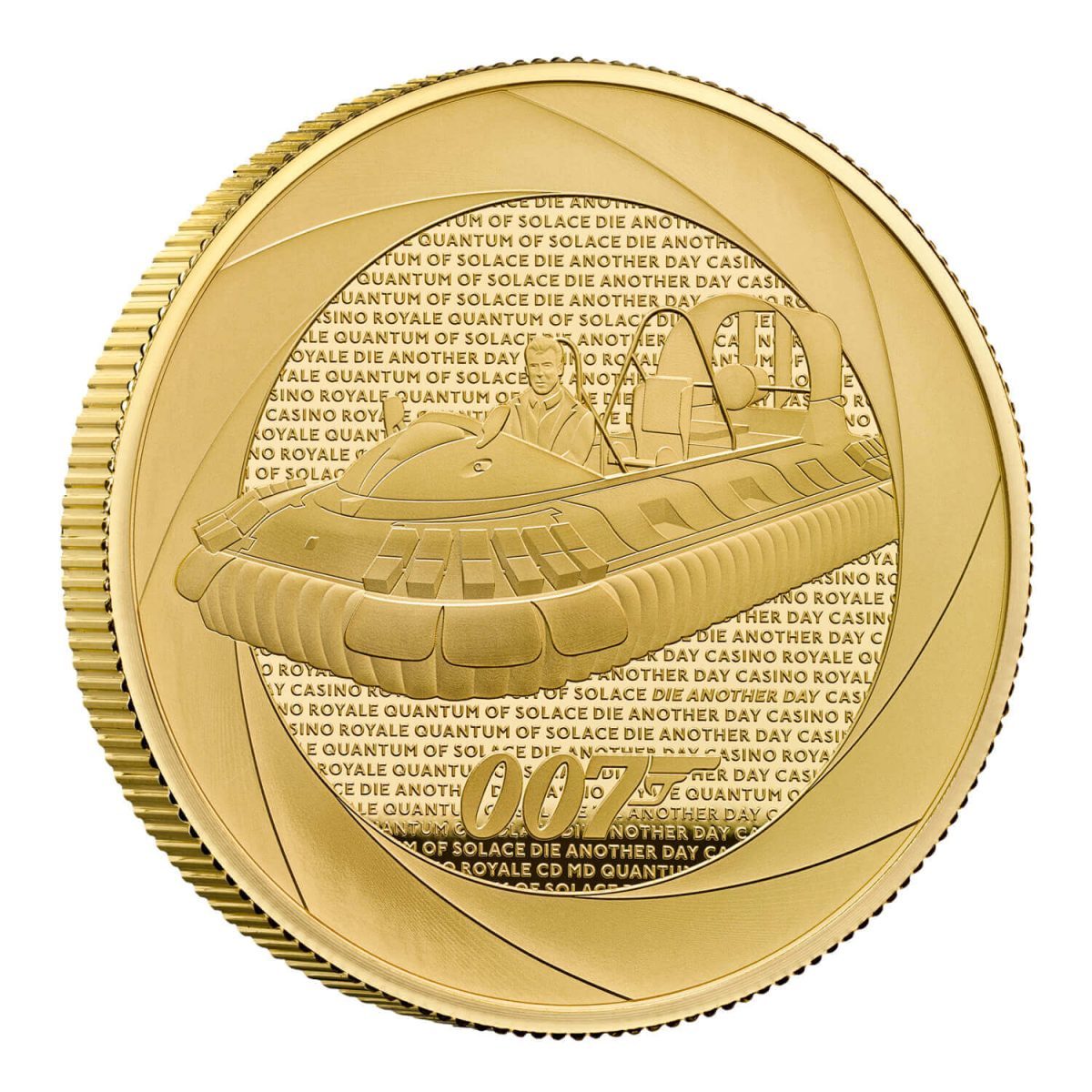 200 Pounds - Charles III Bond Films of the 2000s; Gold Proof