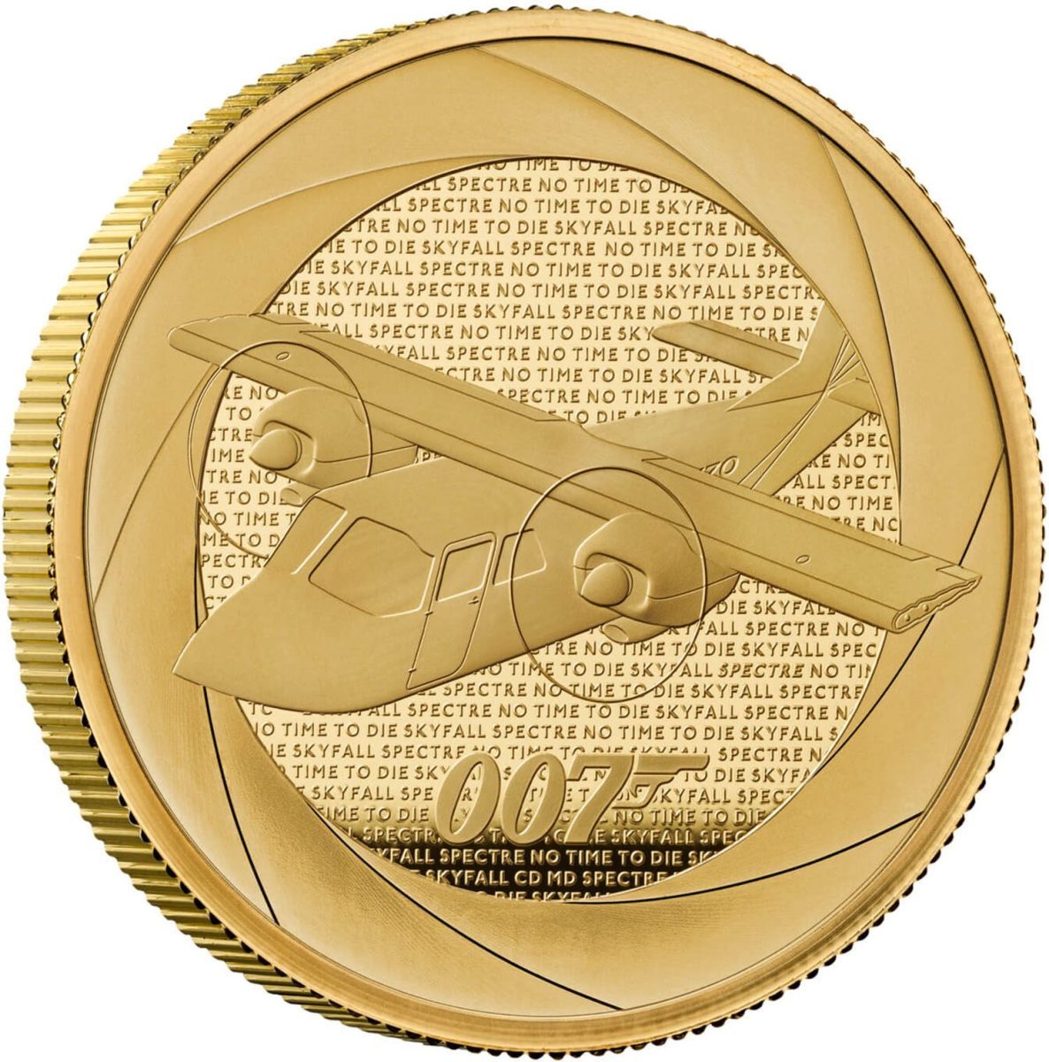 200 Pounds - Charles III Bond Films of the 2010s; Gold Proof