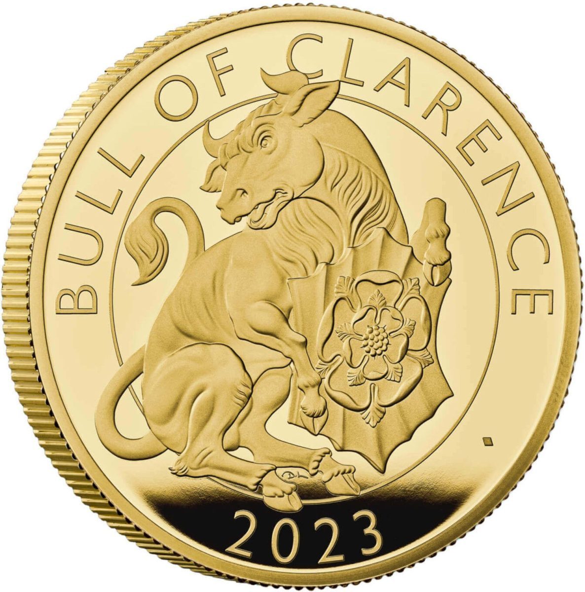 200 Pounds - Charles III Bull of Clarence; Gold Proof