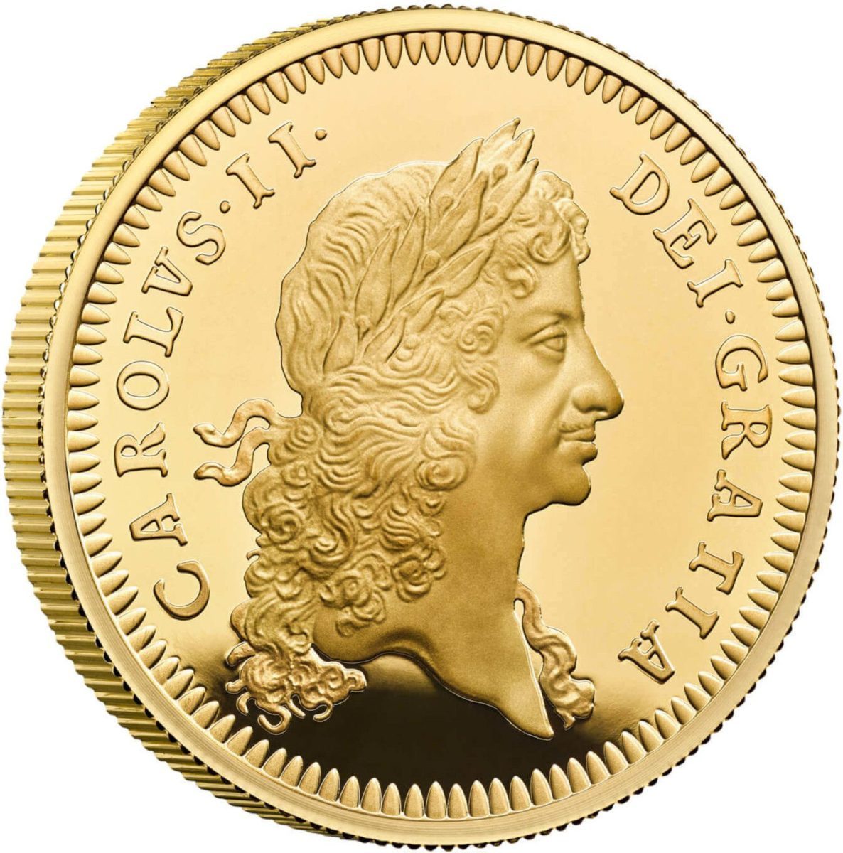200 Pounds - Charles III Charles II; Gold Proof