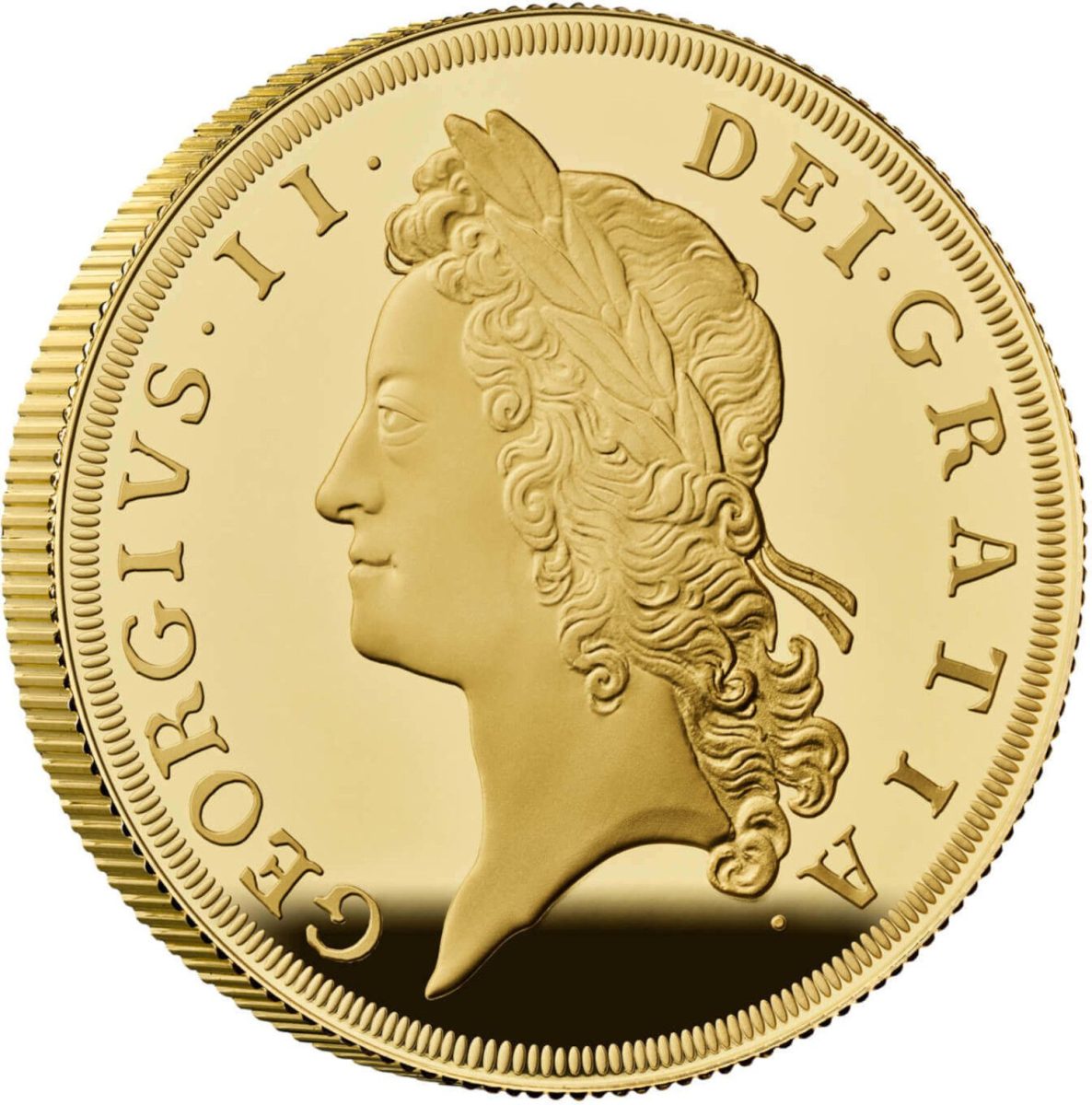 200 Pounds - Charles III George II; Gold Proof reverse